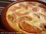 Recette Clafoutis abricots, amande et amaretto