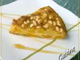 Recette Clafoutis de pêches au miel et grains croustillants au quinoa