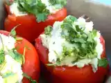 Recette Poivrons grillés farcis à la brandade