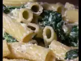 Recette Rigatonis aux épinard, ricotta et parmesan