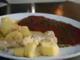 Recette Carpaccio de boeuf et sa salade chaud-froid de pommes de terre