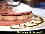 Recette Macaron gateau au chocolat