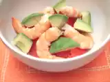 Recette Salade avocat, crevettes, pamplemousse à la sauce magique