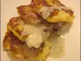 Recette Galettes moelleuses de pommes de terre, sauce au roquefort
