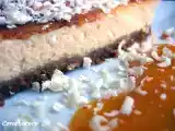 Recette Cheese cake chocolat blanc et son coulis de mangue