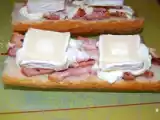 Recette Tartine lardon chèvre