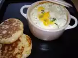 Recette Oeuf cocotte saumon aux blinis maison