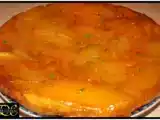Recette Tarte tatin aux mangues sauce au citron vert et coco