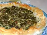 Recette Tarte libanaise aux blettes