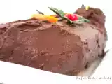 Recette Bûche chocolat orange parfumée au grand marnier