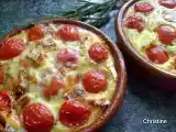 Recette Flan aux tomates cerises et romarin