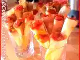 Recette Cônes apéritifs aux légumes confits
