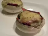 Recette Champignons farcis au jambon de savoie et à la tome des bauges