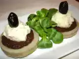 Recette Mini pièce montée salée à l'artichaut