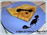 Recette Crepes (recette anne-sophie pic ): sauce chocolat au caramel sale et creme aux daims