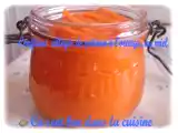 Recette Confiture allégée de potiron à l'orange, au miel