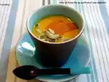 Recette Velouté de potiron ou butternut à l'huile de noisettes et aux pignons