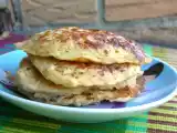 Recette Galettes aux flocons d'avoine et féta et une pensée pour zoé....