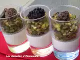 Recette Panna cotta au parmesan et morilles en pesto de pistaches