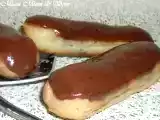 Recette Eclairs au chocolat de chef damien