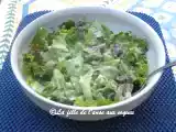 Recette Salade frisée au yogourt et à la ciboulette