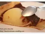 Recette Tarte poire chocolat au lait