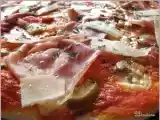 Recette Pizza au jambon de parme et parmesan