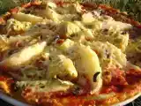 Recette Pizza au bleu des causses et à la poire