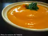 Recette Soupe de potimarron au curcuma