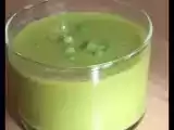 Recette Velouté petits pois et concombre à la noisette