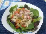 Recette Salade de jambon et pommes de terre aux poivrons grillés