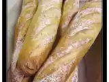 Recette Baguette rustique au levain (kayser)