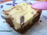 Recette Le brownies - cheese cake à tomber par terre....