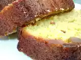 Recette Cake au gingembre confit, citron et the matcha