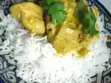 Recette Spicy coconut chicken thai curry et mon riz a la badiane!!