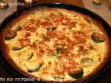 Recette Tarte à la courgette et au comté