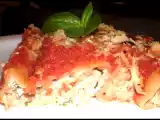 Recette Cannellonis ricotta et boeuf, sauce tomates basilic