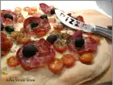 Recette Chic pizza aux tomates cerises et à la coppa