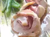 Recette Roulades de poulet au jambon et au fromage, sauce à l'estragon