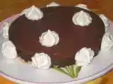 Recette Entremets au chocolat, coeur meringué et feuillantine praliné ou oh la vilaine copieuse