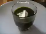 Recette Veloute d'epinards en verrines