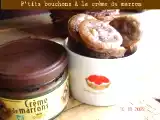 Recette Petits bouchons à la crème de marrons