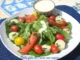 Recette Salade de saumon fumé et fromage blanc
