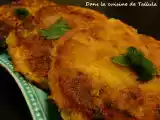 Recette Galettes de potiron au parmesan