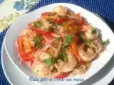 Recette Salade de vermicelles aux crevettes