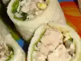 Recette Petits roulés sympas au thon et mayo-wasabi