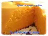 Recette Gâteau de semoule au potiron
