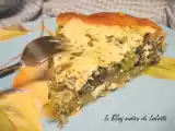 Recette La pâte à croissant dans ta quiche, des asperges, des champignons, de la mozzarella?