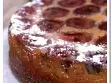 Recette Gâteau pâtissier aux figues, crème d'amande et fève tonka.