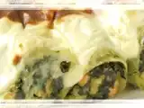 Recette Cannellonis au saumon et aux épinards